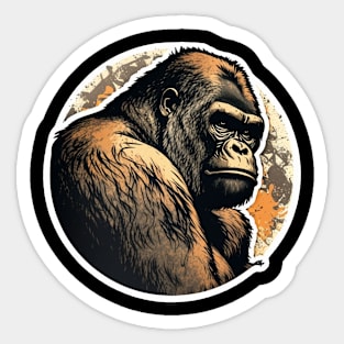 Shades of Toughness - Cool Gorilla Sticker